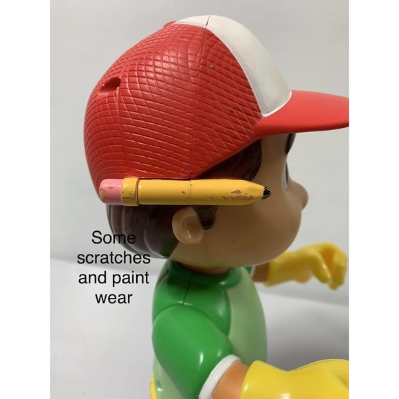 Bob the Builder Toy Figure 2007 Disney Mattel Handy Man Talks - Picture 8 of 9